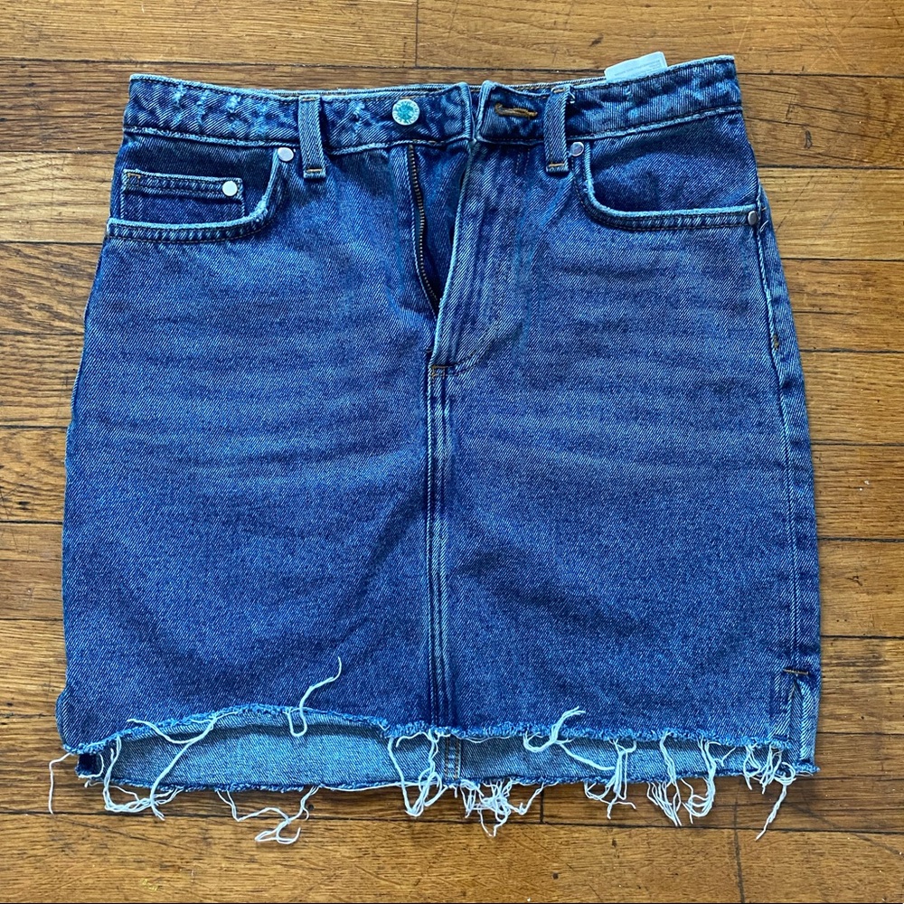 Denim Pencil Skirt